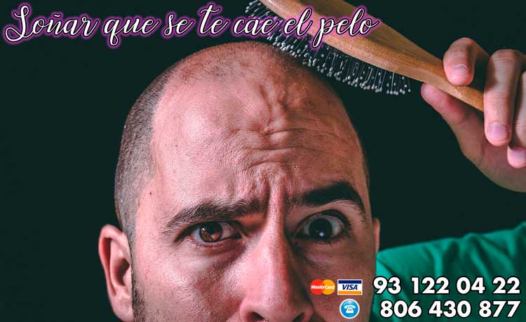 Soñar que se te cae el pelo