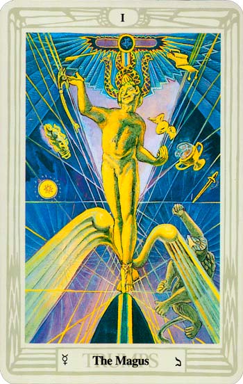 el mago - tarot del infinito